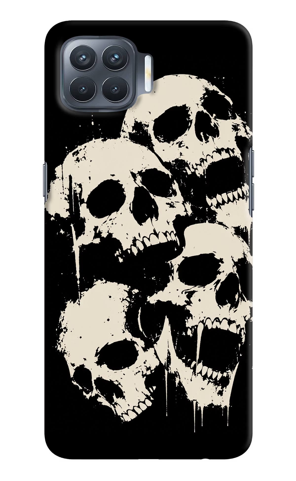 Dead Stack Oppo F17 Pro Hard Case Back Cover by Casekaro