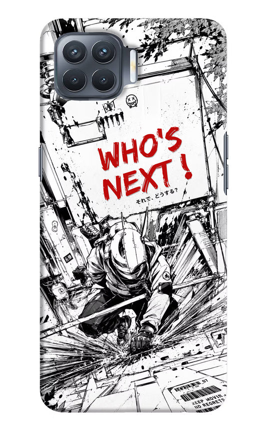 Who's Next Oppo F17 Pro Hard Case Back Cover by Casekaro