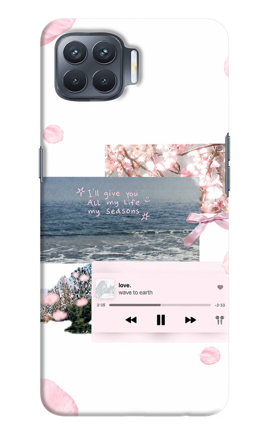 Wave to earth Oppo F17 Pro Back Cover