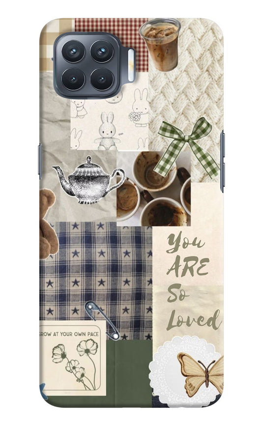 Cookie Oppo F17 Pro Hard Case Back Cover by Casekaro