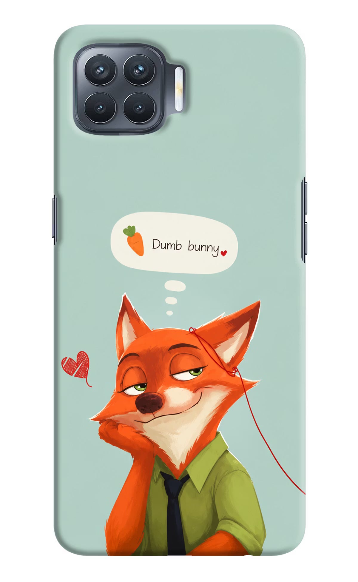 Nick Charm Oppo F17 Pro Back Cover