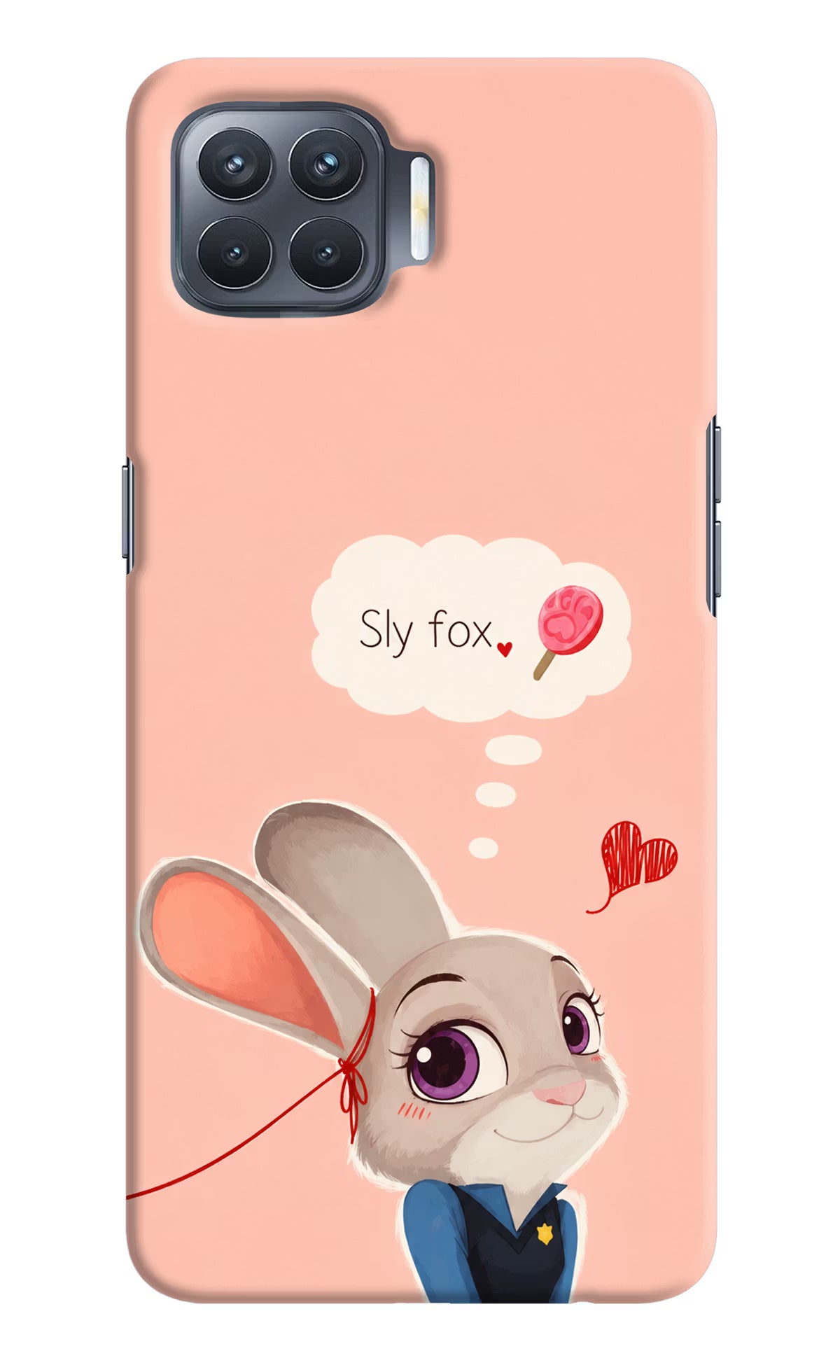 Judy Charm Oppo F17 Pro Back Cover