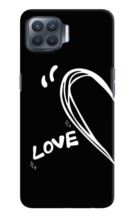 Love Line Oppo F17 Pro Hard Case Back Cover by Casekaro