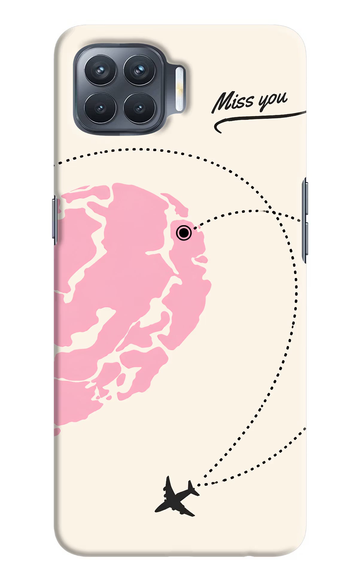 Miss Orbit Oppo F17 Pro Back Cover