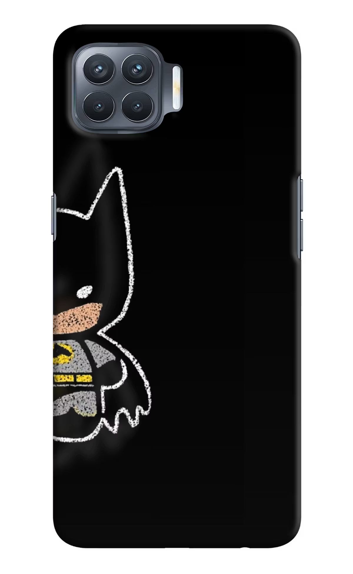 Bat Kitty Oppo F17 Pro Back Cover
