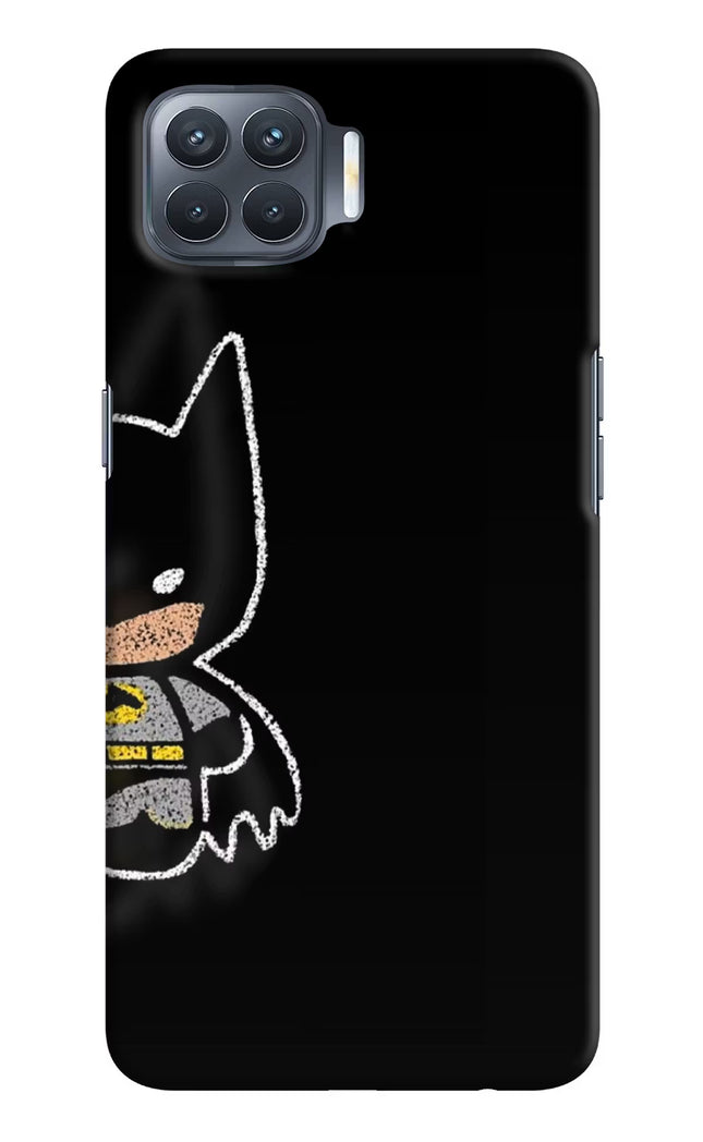 Bat Kitty Oppo F17 Pro Hard Case Back Cover by Casekaro