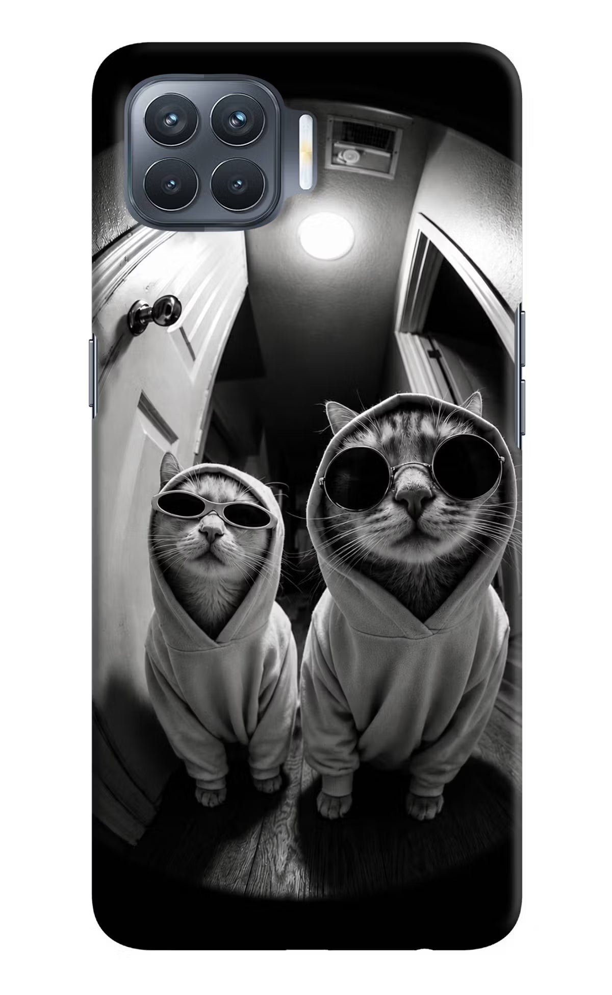 Hood Cats Oppo F17 Pro Back Cover
