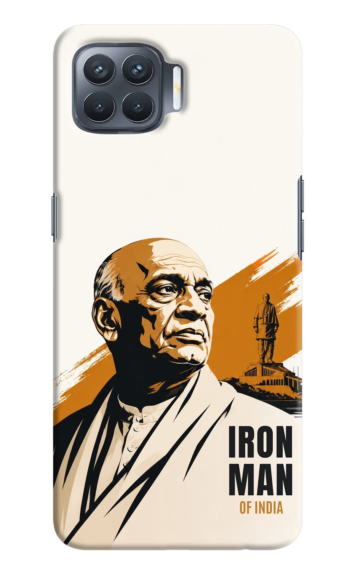 Chandrashekhar Azad Fearless Oppo F17 Pro Back Cover
