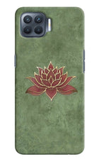 Lotus Grace Oppo F17 Pro Hard Case Back Cover by Casekaro
