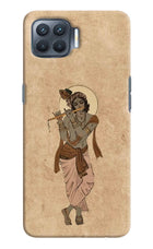 Krishna Oppo F17 Pro Hard Case Back Cover by Casekaro