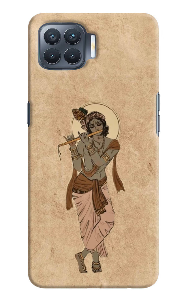 Krishna Oppo F17 Pro Hard Case Back Cover by Casekaro