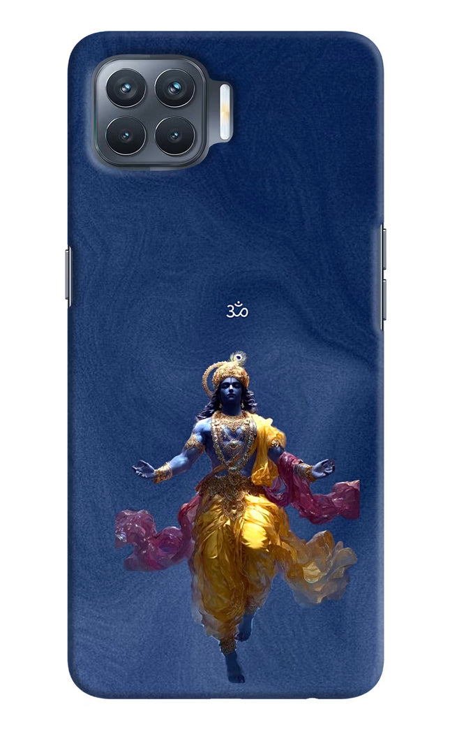Cosmic Krishna Oppo F17 Pro Hard Case Back Cover by Casekaro