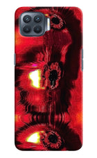 Fire Eye Oppo F17 Pro Hard Case Back Cover by Casekaro