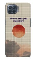 Pixel Sun Oppo F17 Pro Hard Case Back Cover by Casekaro