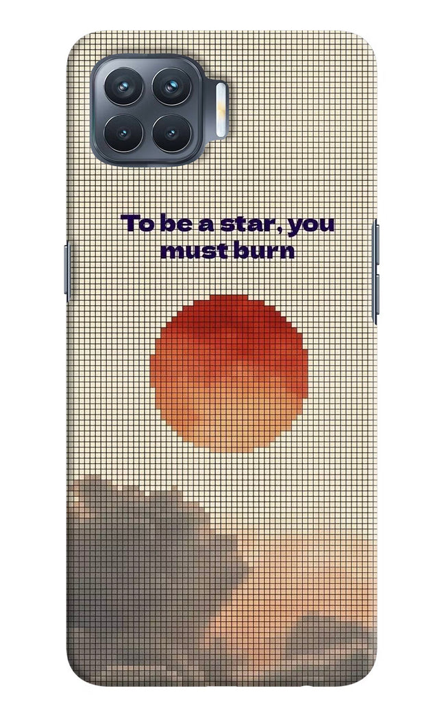 Pixel Sun Oppo F17 Pro Hard Case Back Cover by Casekaro