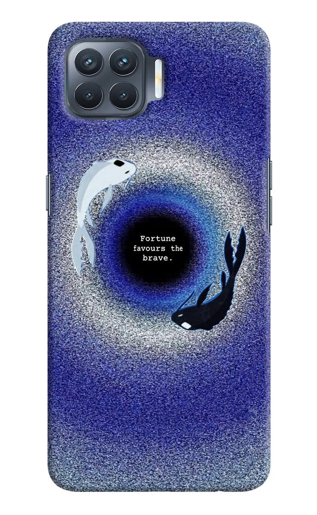 Dark Koi Oppo F17 Pro Hard Case Back Cover by Casekaro