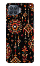 Boho Noir Oppo F17 Pro Hard Case Back Cover by Casekaro