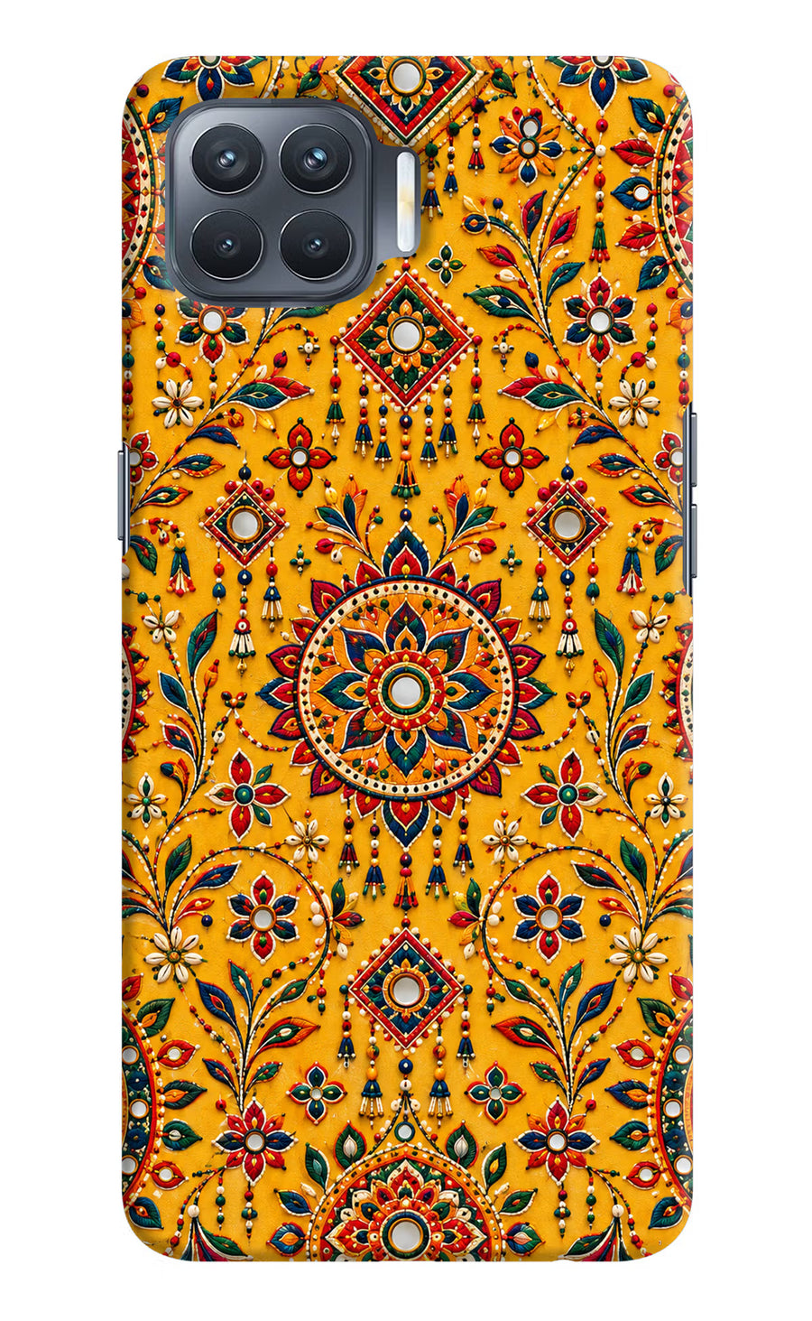 Sunlit Aura Oppo F17 Pro Back Cover, Hard case