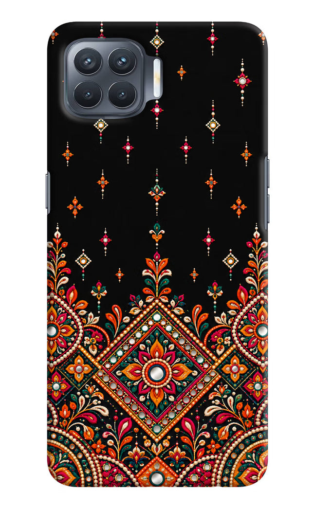 Noir Mehfil Oppo F17 Pro Hard Case Back Cover by Casekaro