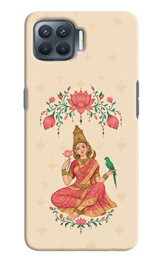 Goddess Lakshmi Oppo F17 Pro Hard Case Back Cover by Casekaro