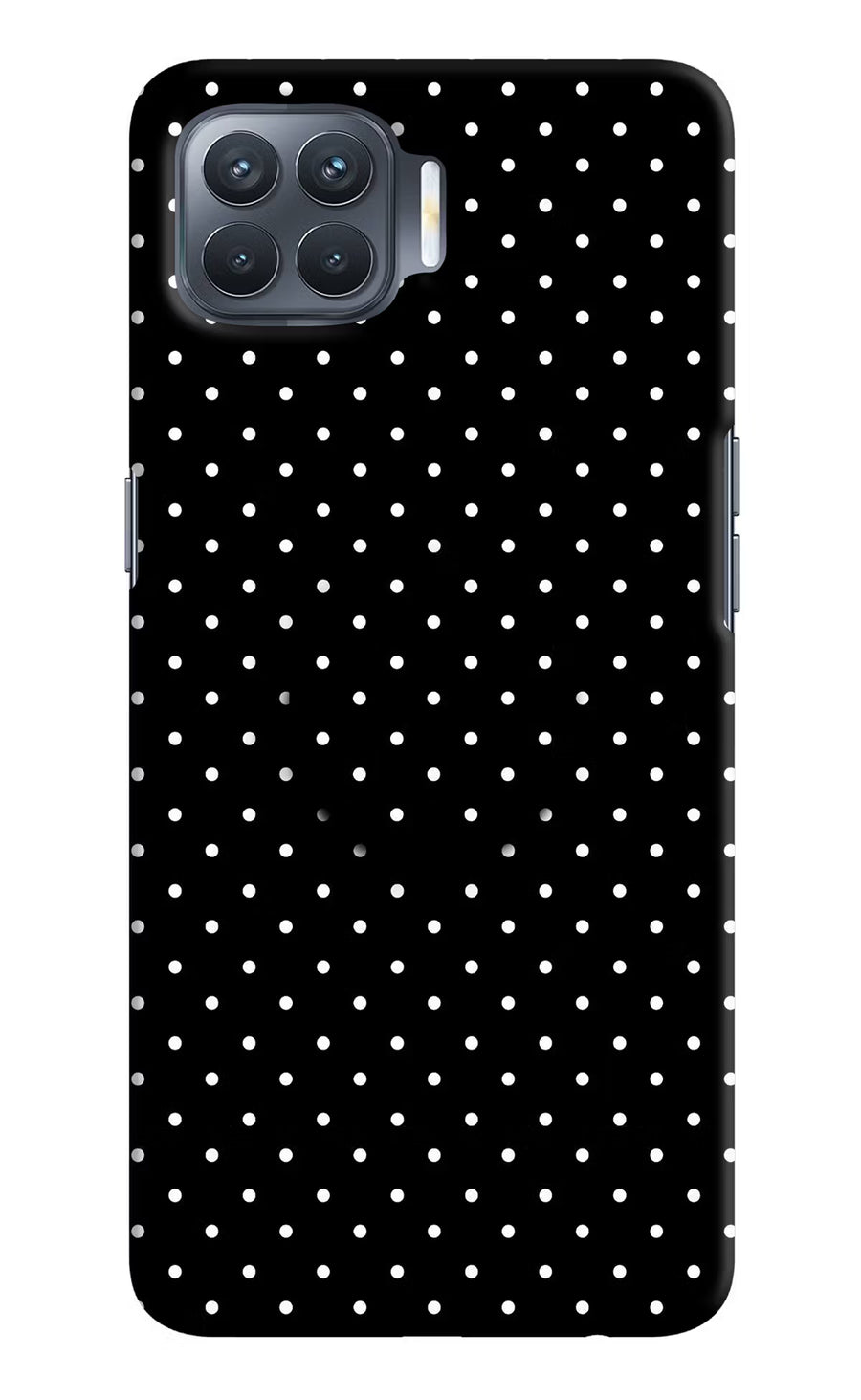 White Dots Oppo F17 Pro Pop Case, Hard case