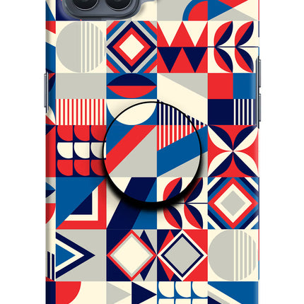 Colorful Pattern Oppo F17 Pro Pop Case by Casekaro