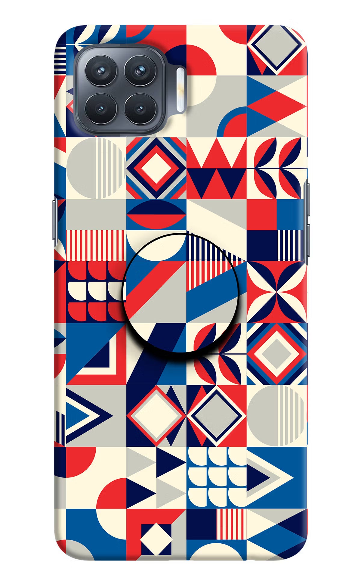 Colorful Pattern Oppo F17 Pro Pop Case by Casekaro