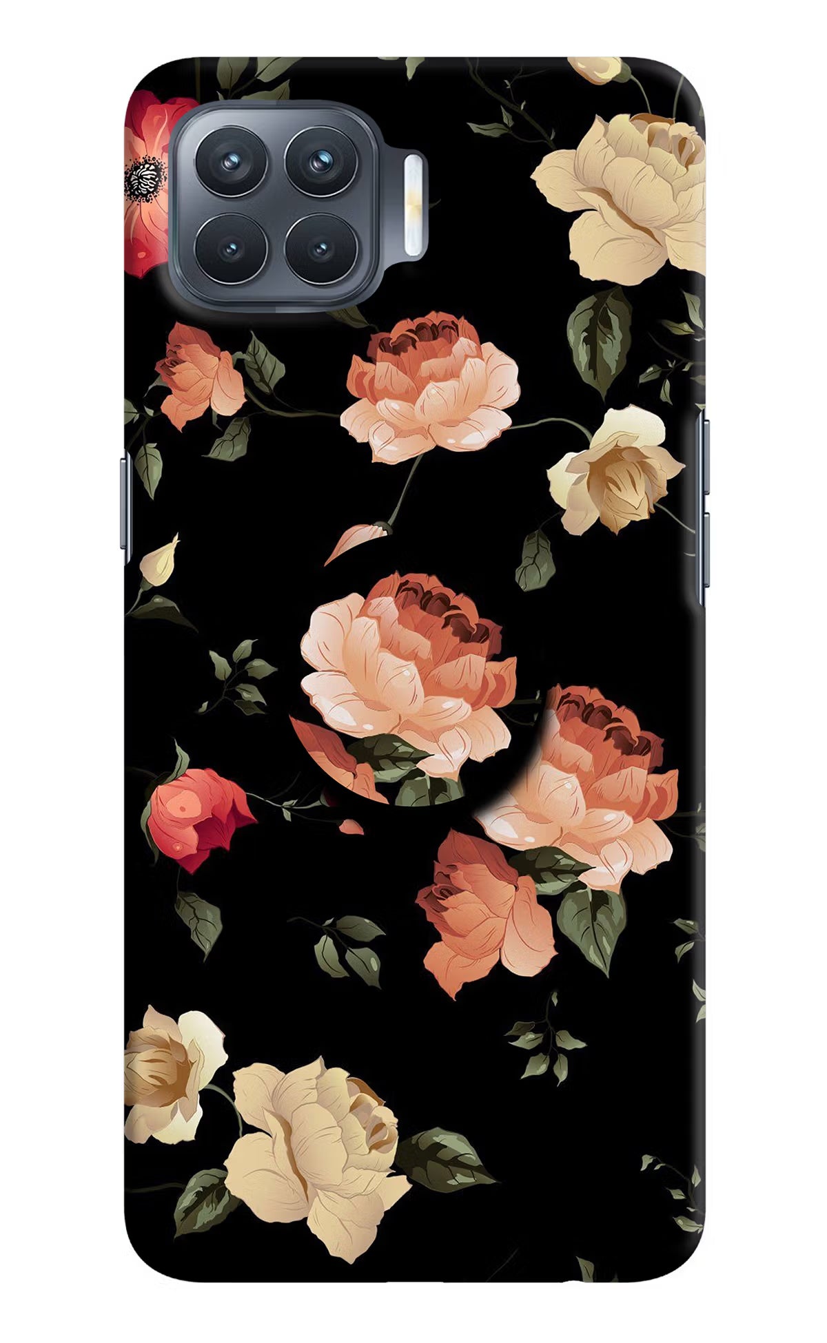 Flowers Oppo F17 Pro Pop Case by Casekaro