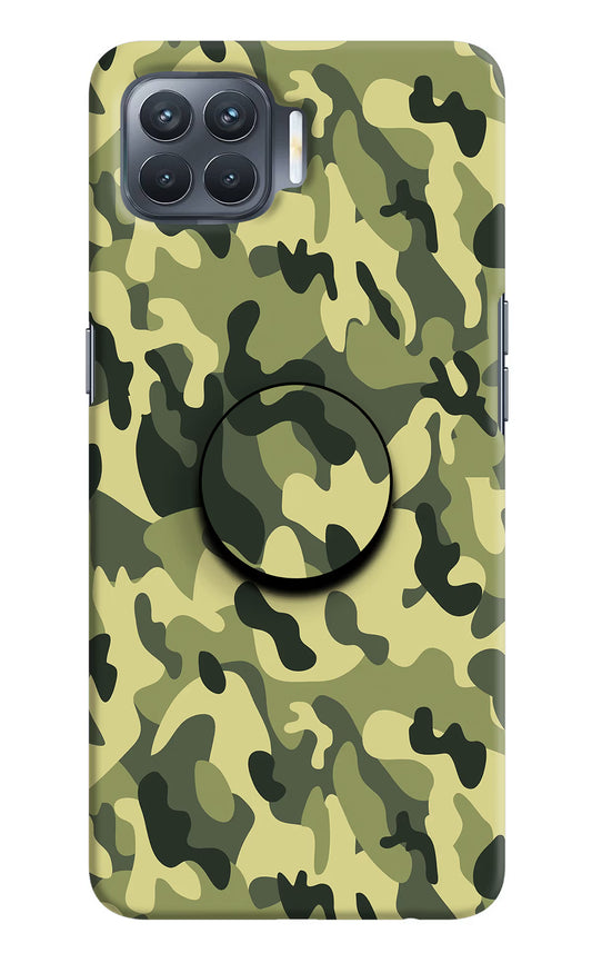 Camouflage Oppo F17 Pro Pop Case by Casekaro