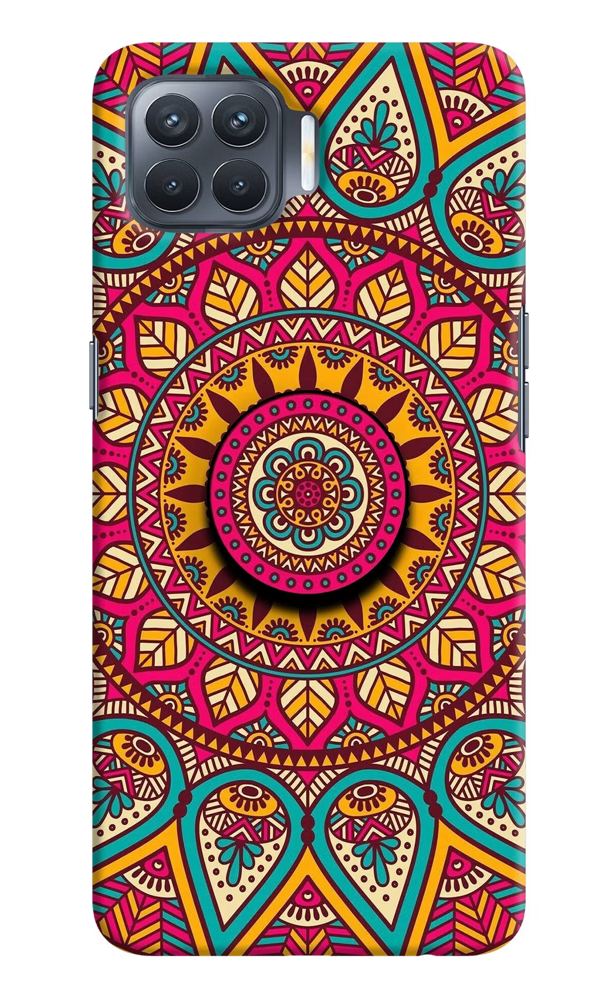 Mandala Oppo F17 Pro Pop Case by Casekaro