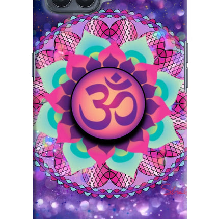 Om Purple Oppo F17 Pro Pop Case by Casekaro