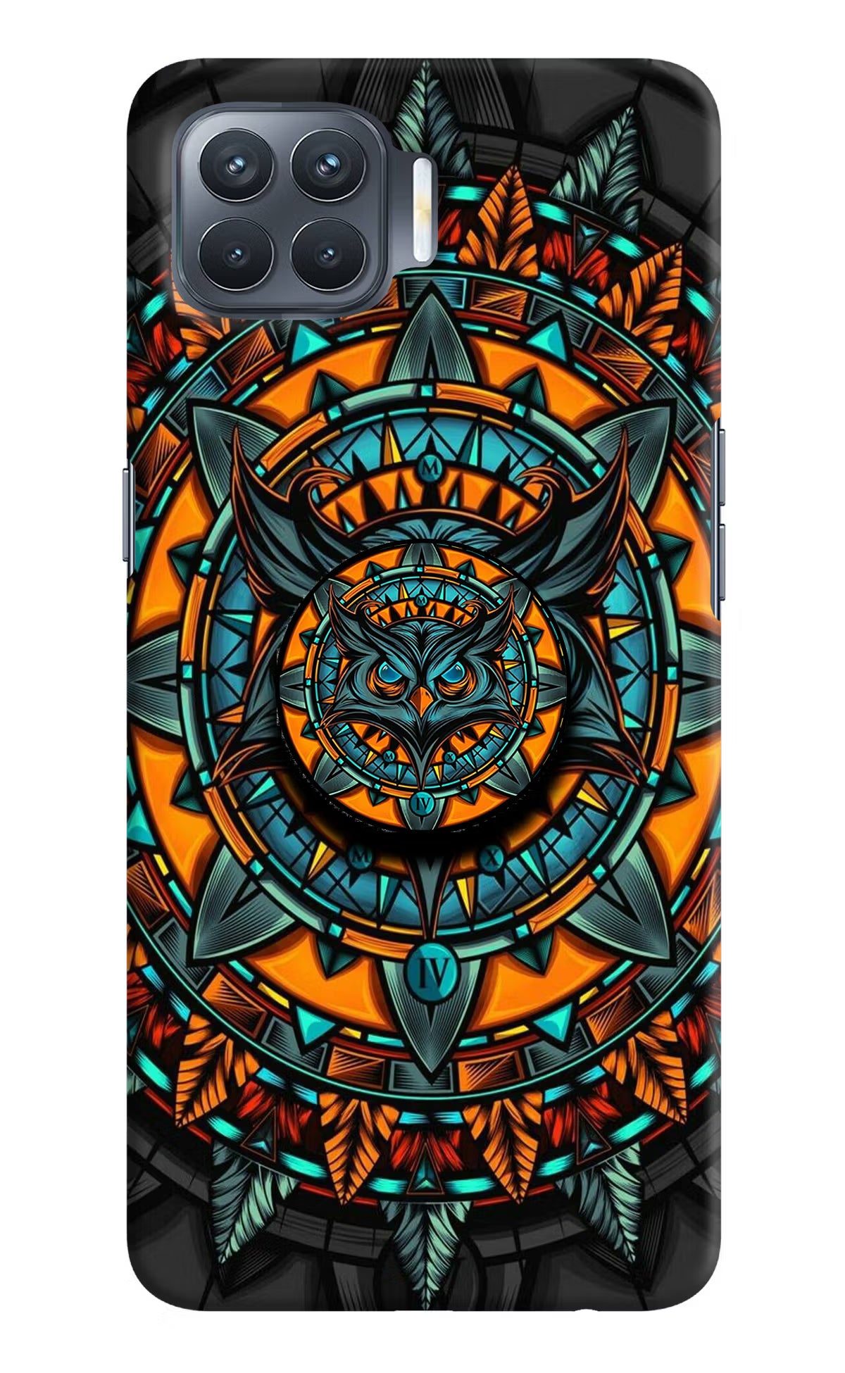 Angry Owl Oppo F17 Pro Pop Case by Casekaro