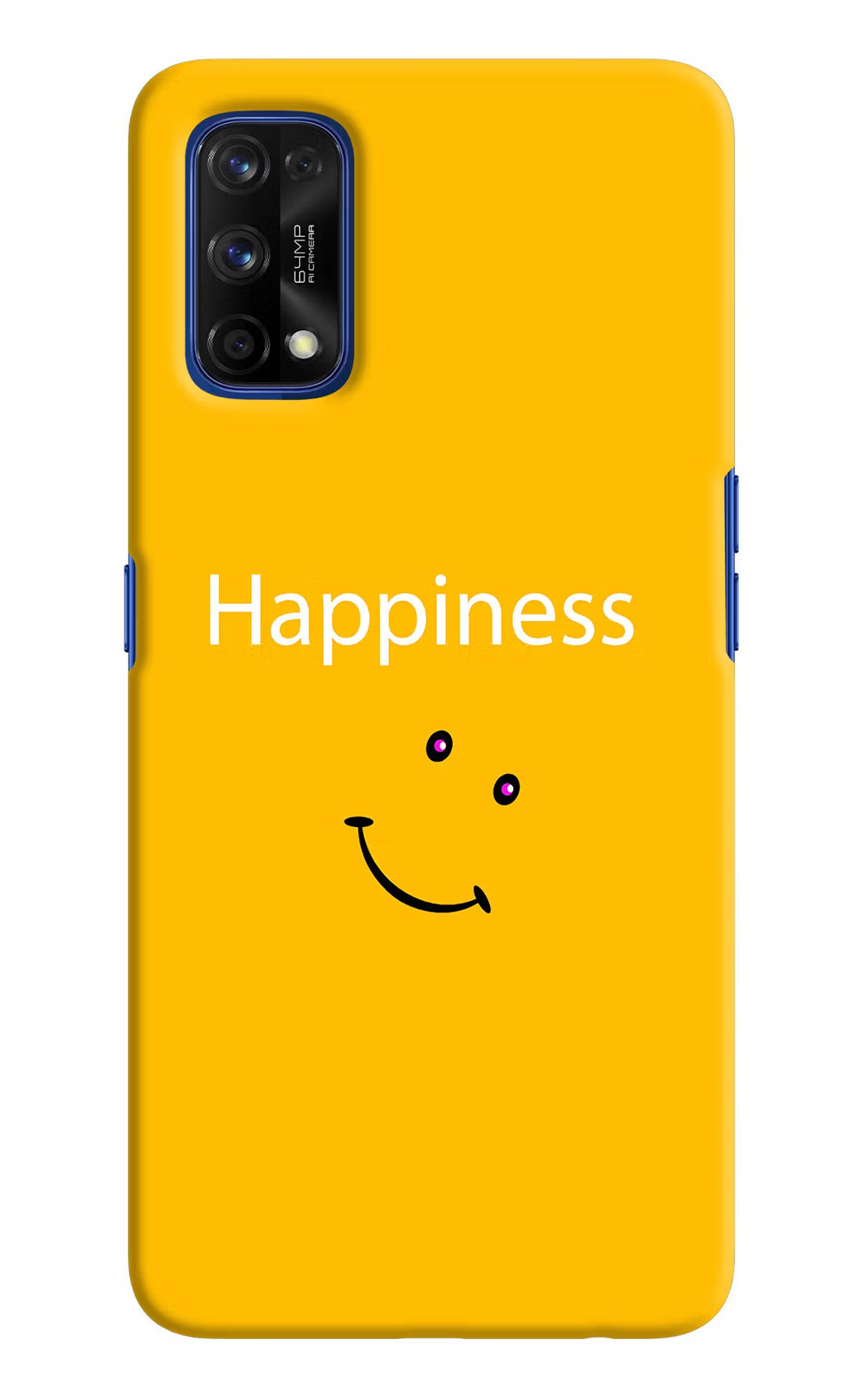 Happiness With Smiley Realme 7 Pro Hard Case Back Cover by Casekaro