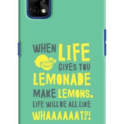 Quote Realme 7 Pro Hard Case Back Cover by Casekaro