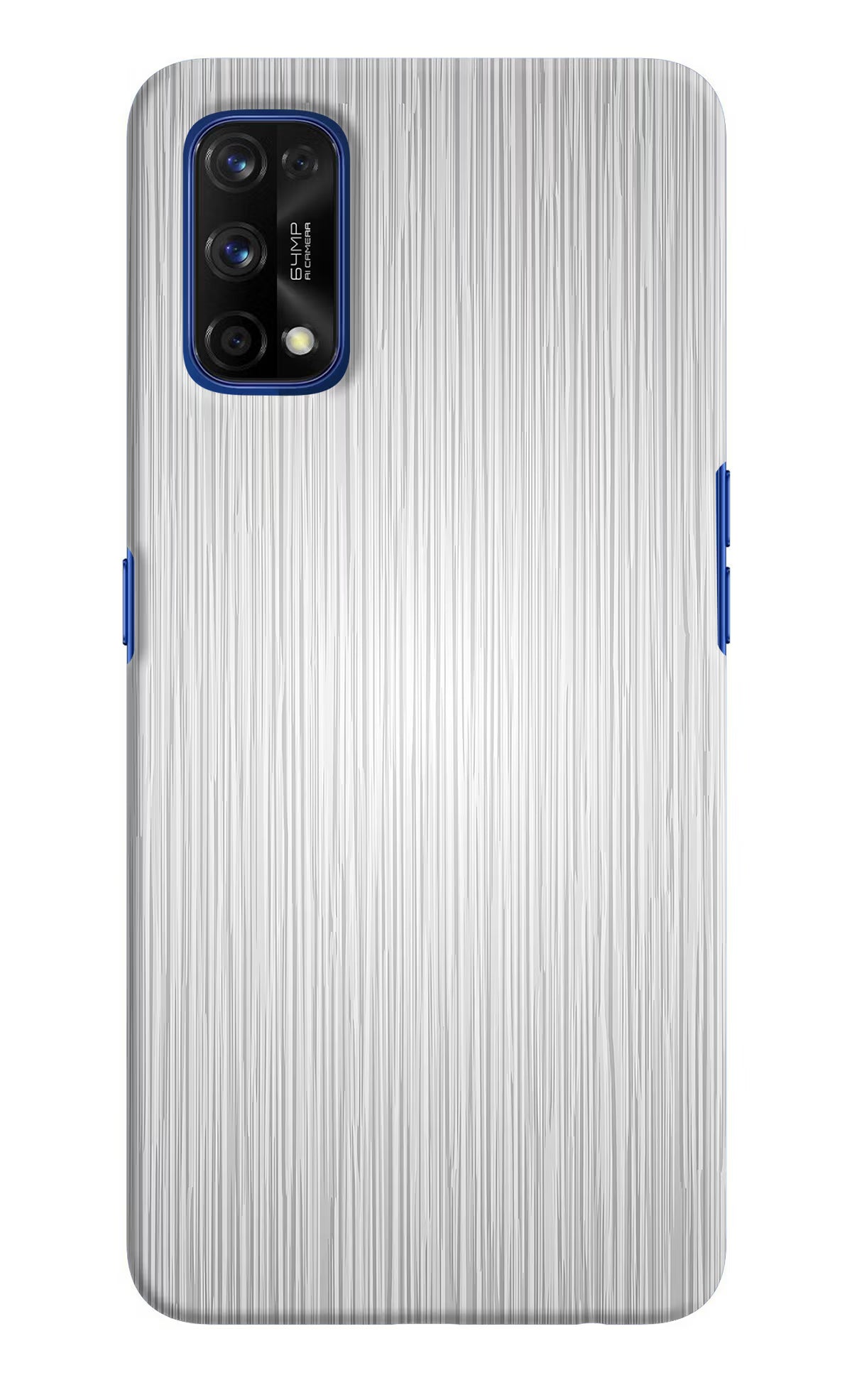 Wooden Grey Texture Realme 7 Pro Hard Case Back Cover by Casekaro