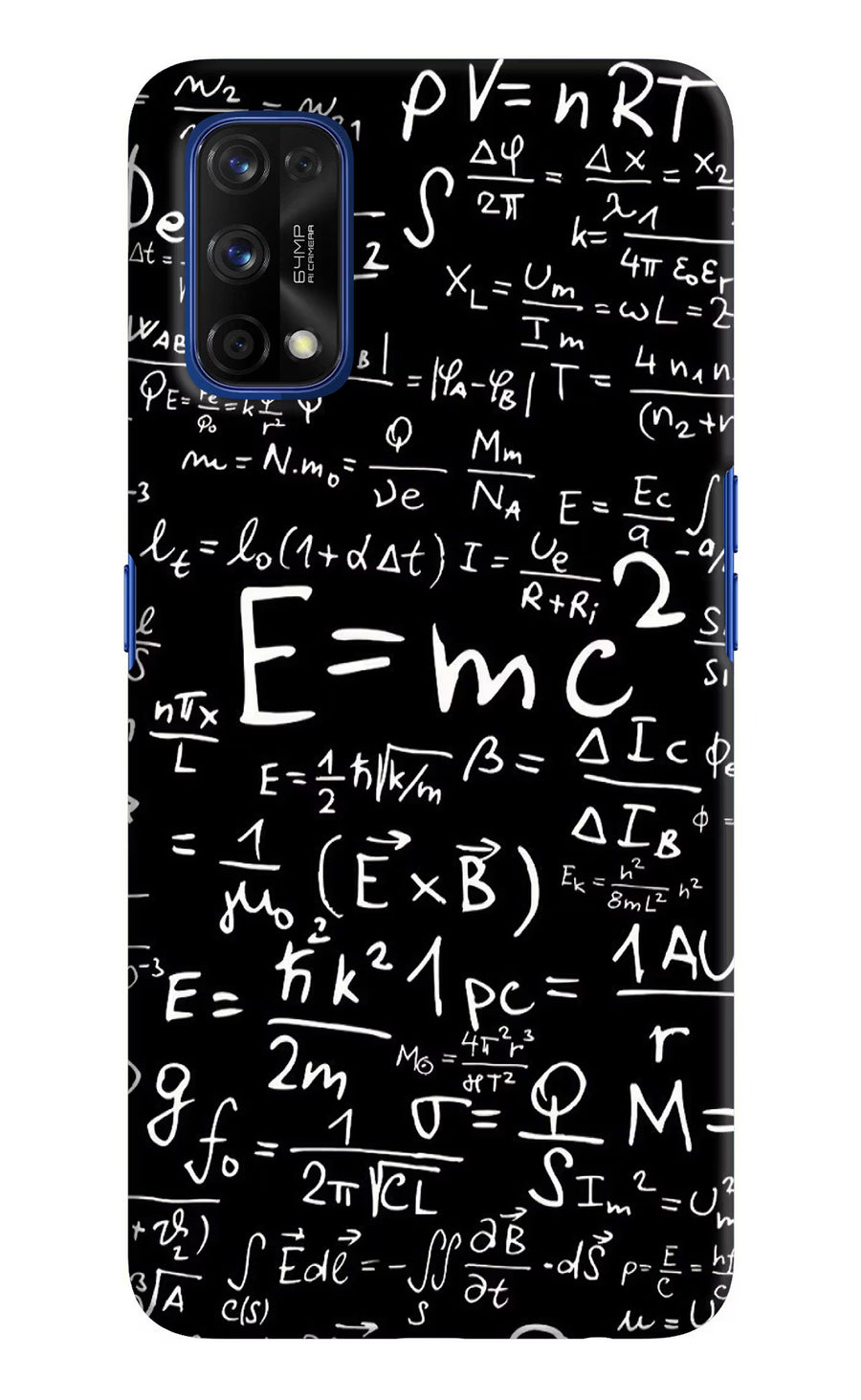 Physics Formula Realme 7 Pro Back Cover, Hard case