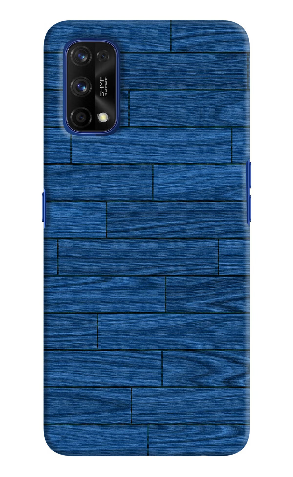 Wooden Texture Realme 7 Pro Hard Case Back Cover by Casekaro