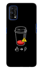 Coffee Realme 7 Pro Hard Case Back Cover by Casekaro