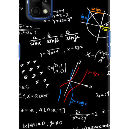 Mathematics Formula Realme 7 Pro Hard Case Back Cover by Casekaro