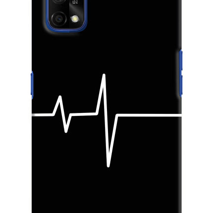 Heart Beats Realme 7 Pro Hard Case Back Cover by Casekaro