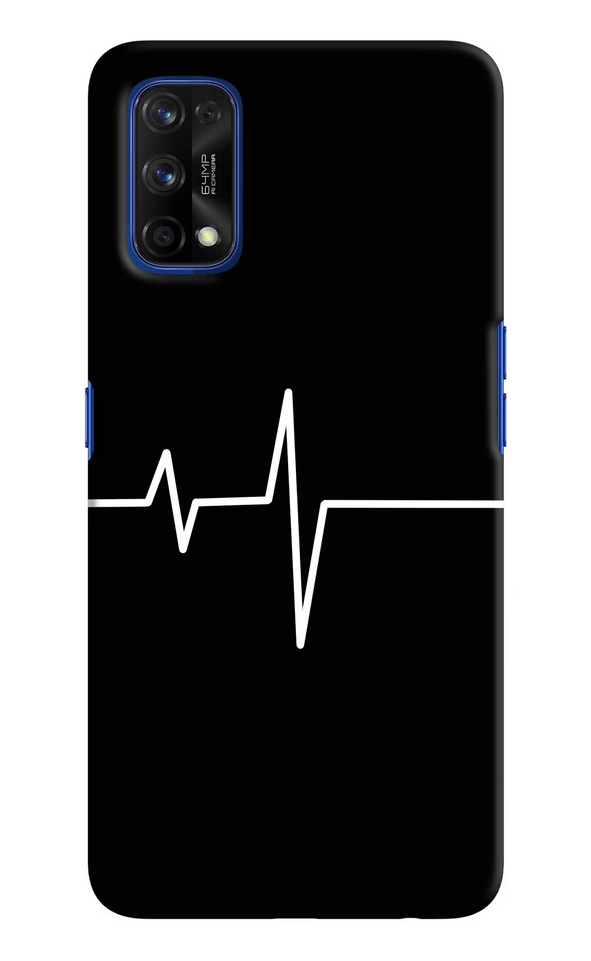 Heart Beats Realme 7 Pro Hard Case Back Cover by Casekaro