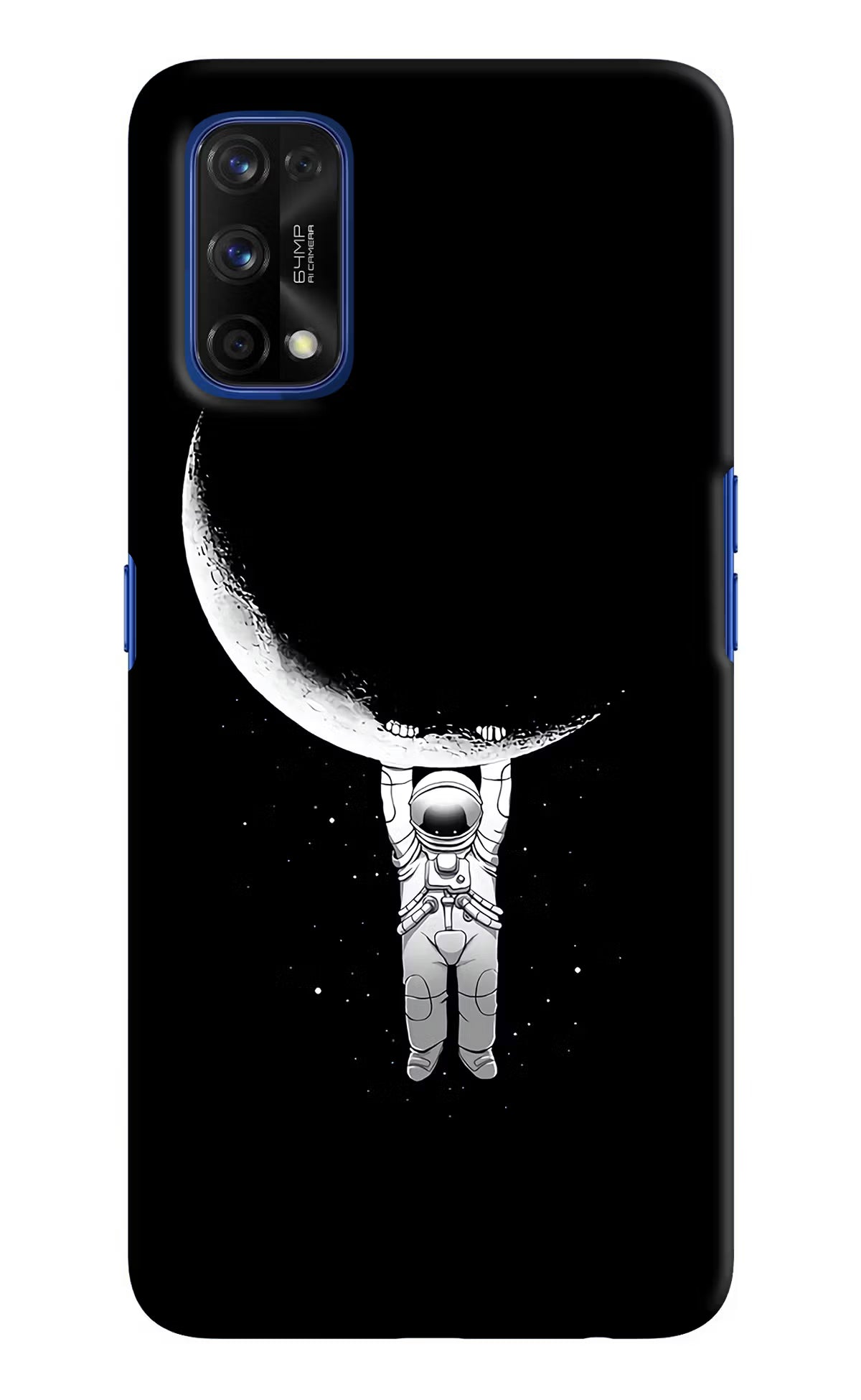 Moon Space Realme 7 Pro Hard Case Back Cover by Casekaro