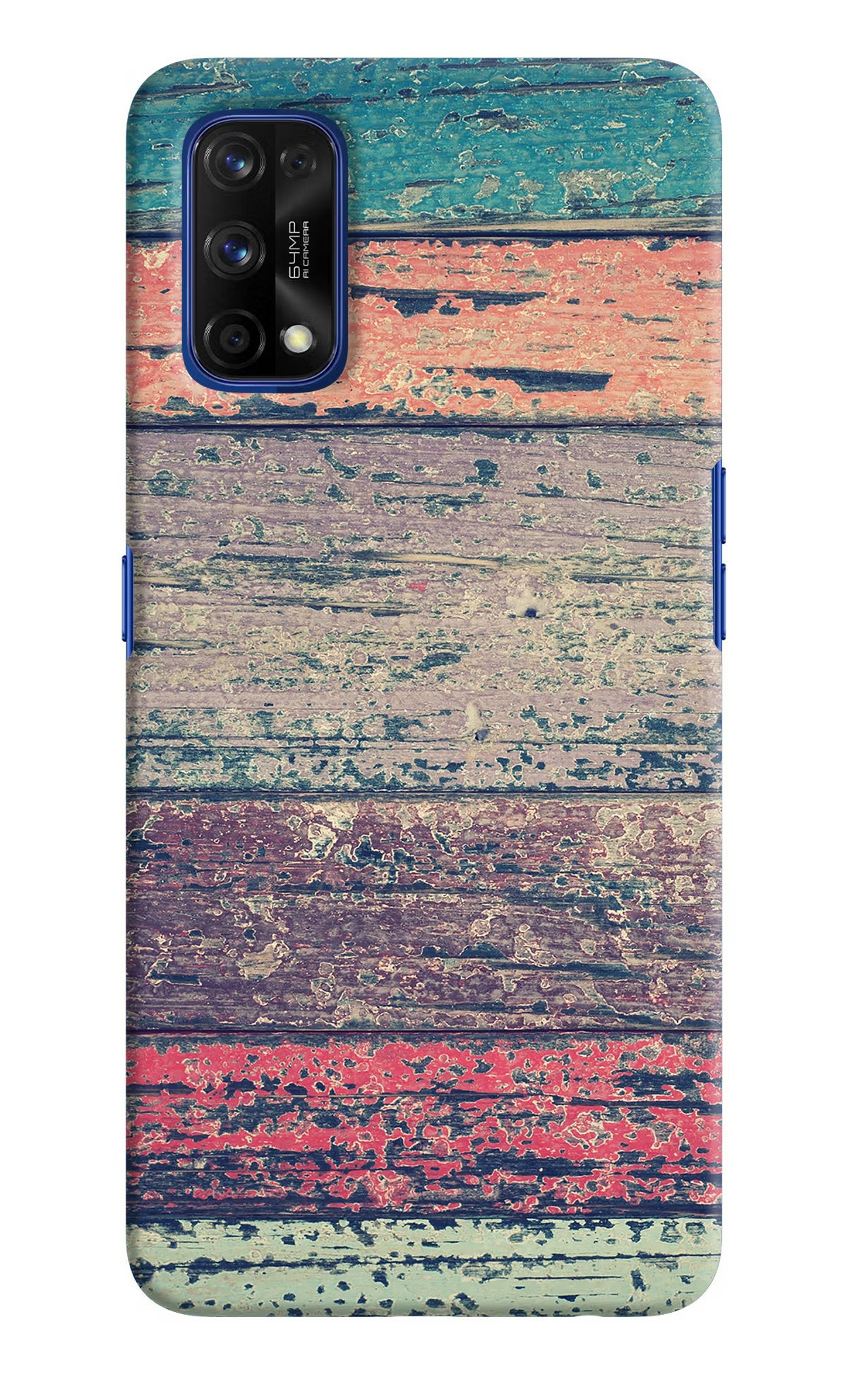 Colourful Wall Realme 7 Pro Hard Case Back Cover by Casekaro