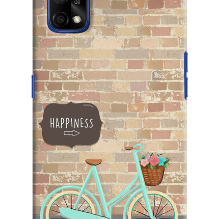 Happiness Artwork Realme 7 Pro Hard Case Back Cover by Casekaro