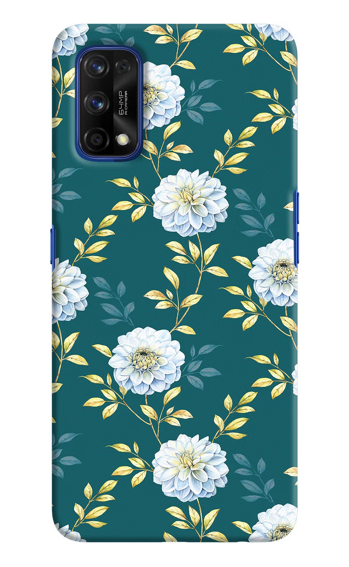 Flowers Realme 7 Pro Hard Case Back Cover by Casekaro