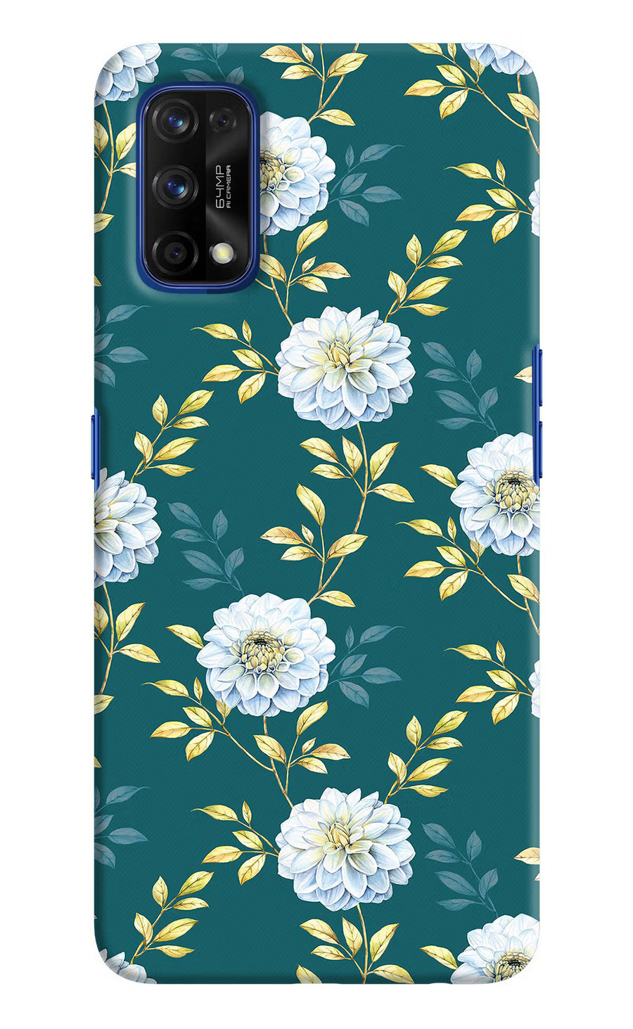 Flowers Realme 7 Pro Back Cover, Hard case