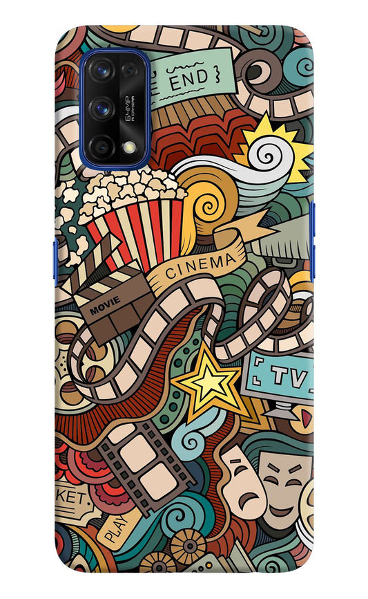 Cinema Abstract Realme 7 Pro Hard Case Back Cover by Casekaro