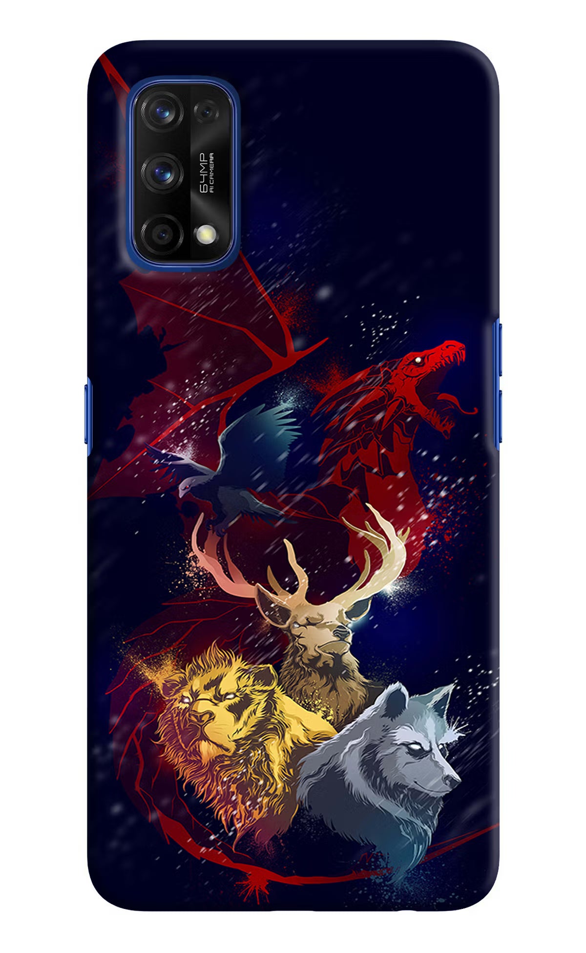 Game Of Thrones Realme 7 Pro Hard Case Back Cover by Casekaro