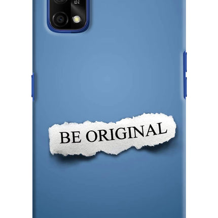 Be Original Realme 7 Pro Hard Case Back Cover by Casekaro