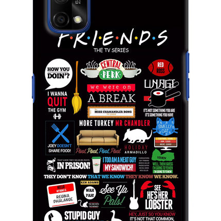 FRIENDS Realme 7 Pro Hard Case Back Cover by Casekaro